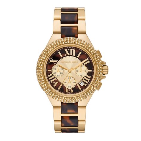 michael kors camille rose gold ladies watch|mk7269.